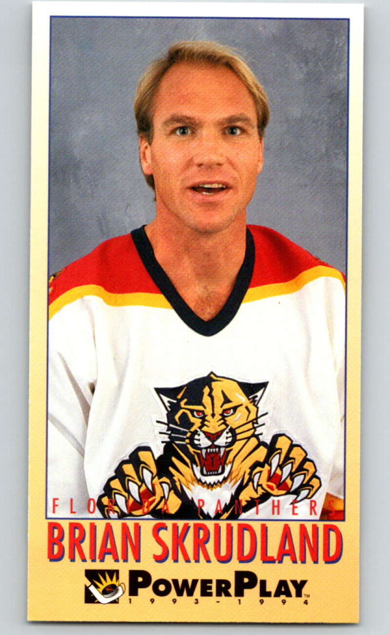 1993-94 PowerPlay #100 Brian Skrudland Florida Panthers V77608 Image 1