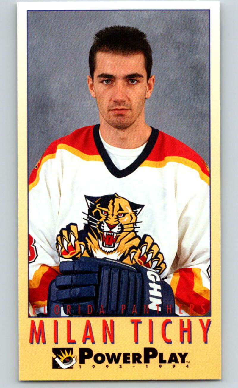 1993-94 PowerPlay #101 Milan Tichy RC Rookie Florida Panthers V77611 Image 1