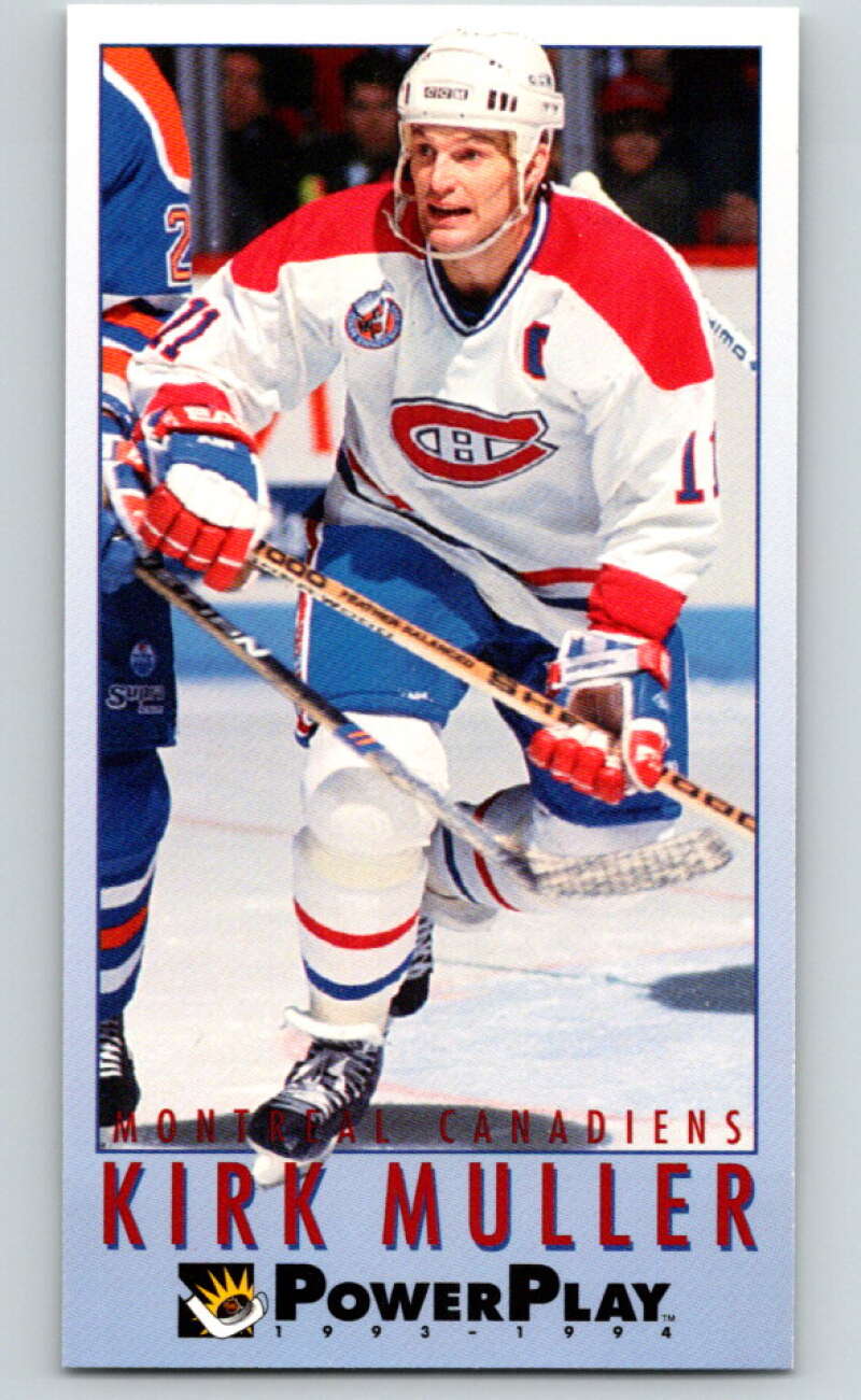 1993-94 PowerPlay #131 Kirk Muller Montreal Canadiens V77661 Image 1