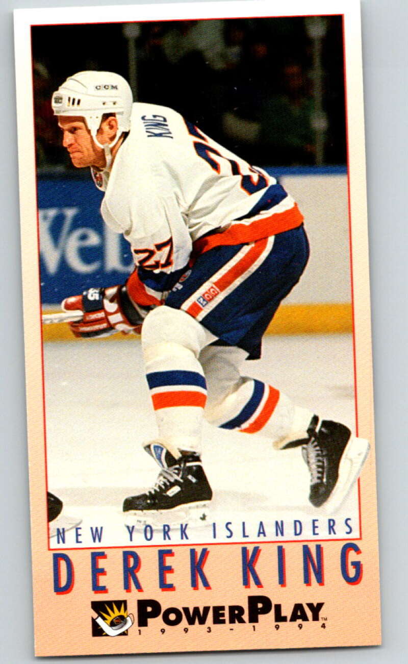 1993-94 PowerPlay #150 Derek King New York Islanders V77700 Image 1