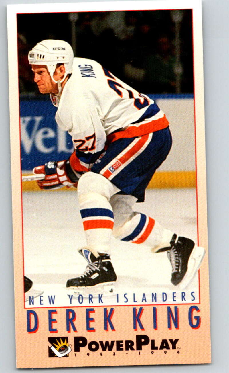 1993-94 PowerPlay #150 Derek King New York Islanders V77701 Image 1