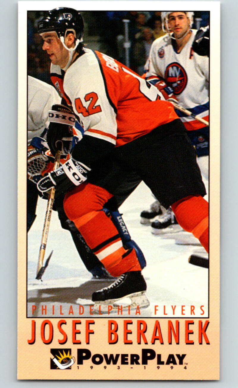 1993-94 PowerPlay #177 Josef Beranek Philadelphia Flyers V77747 Image 1