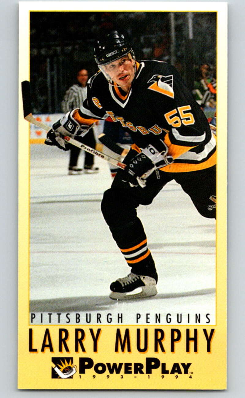 1993-94 PowerPlay #193 Larry Murphy Pittsburgh Penguins V77779 Image 1