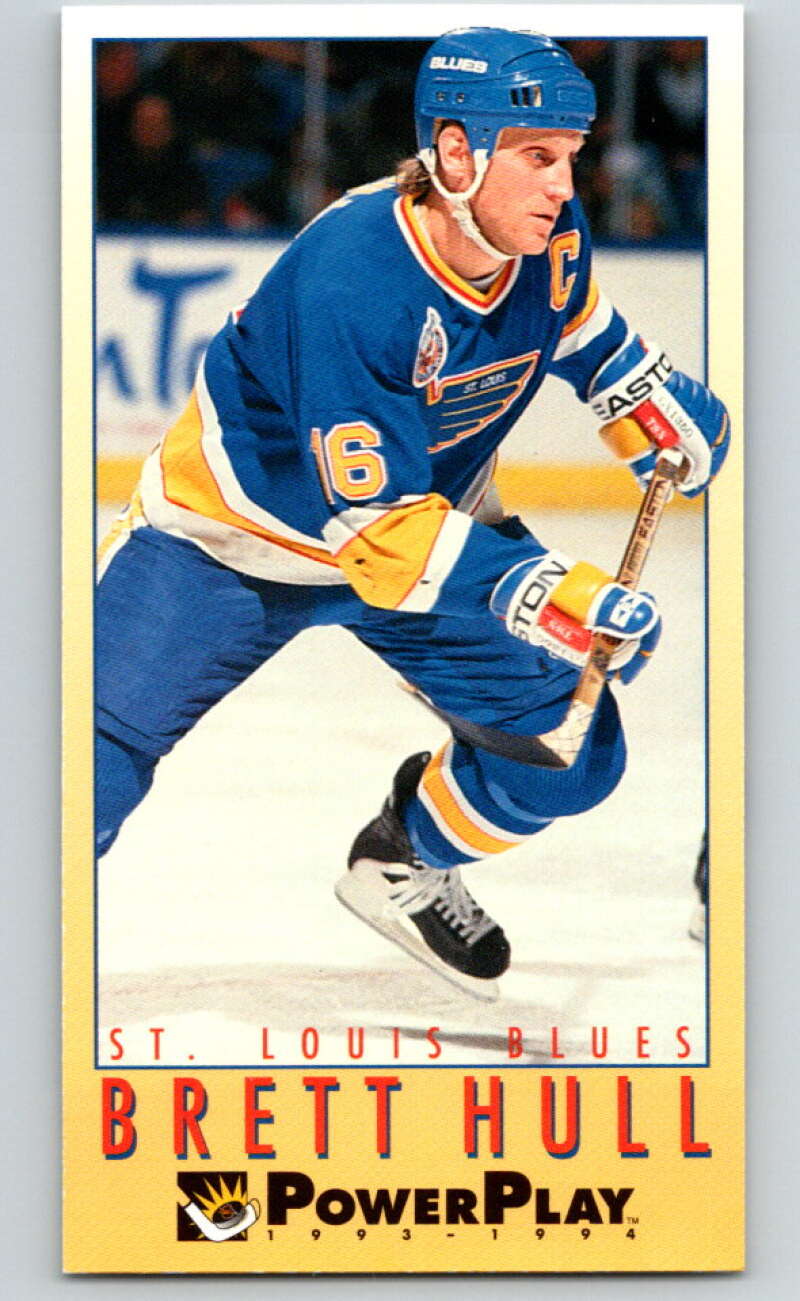 1993-94 PowerPlay #211 Brett Hull St. Louis Blues V77818 Image 1