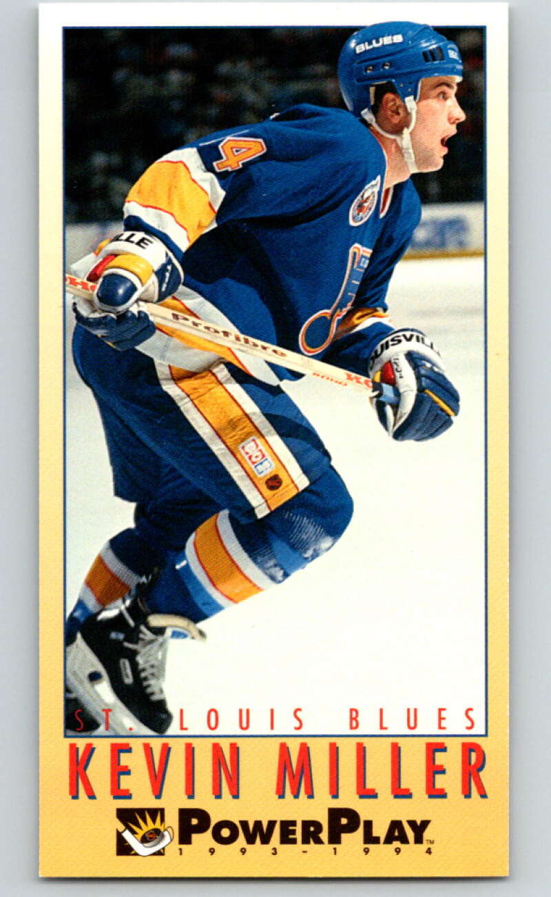 1993-94 PowerPlay #215 Kevin Miller St. Louis Blues V77827 Image 1