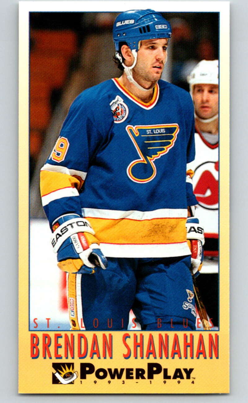1993-94 PowerPlay #216 Brendan Shanahan St. Louis Blues V77829 Image 1