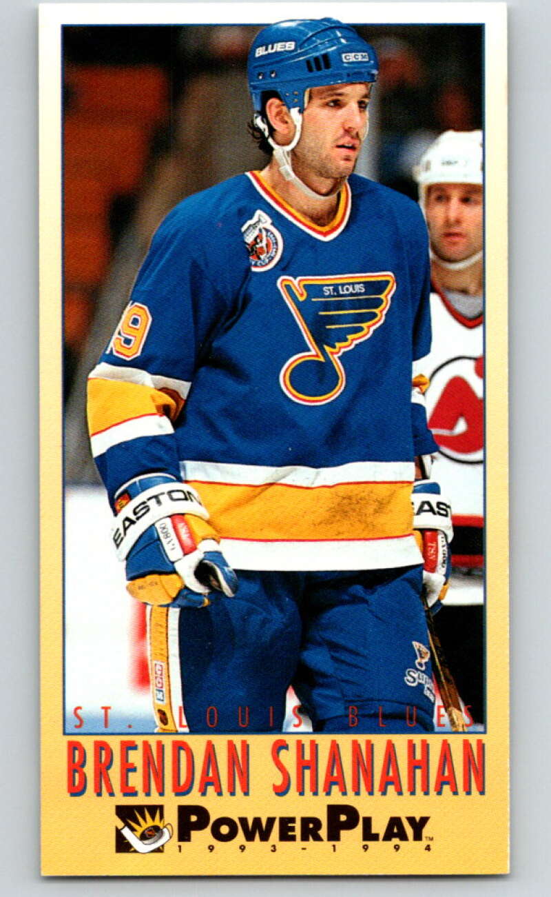 1993-94 PowerPlay #216 Brendan Shanahan St. Louis Blues V77832 Image 1