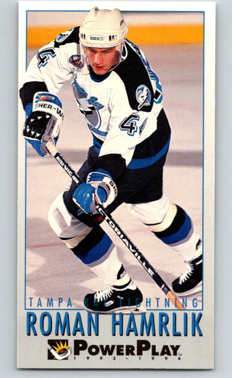 1993-94 PowerPlay #231 Roman Hamrlik Tampa Bay Lightning V77864 Image 1
