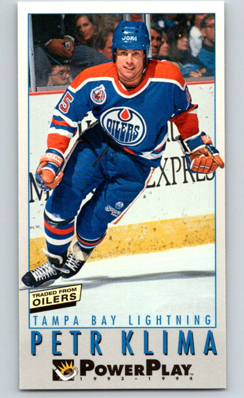 1993-94 PowerPlay #232 Petr Klima Tampa Bay Lightning V77867 Image 1