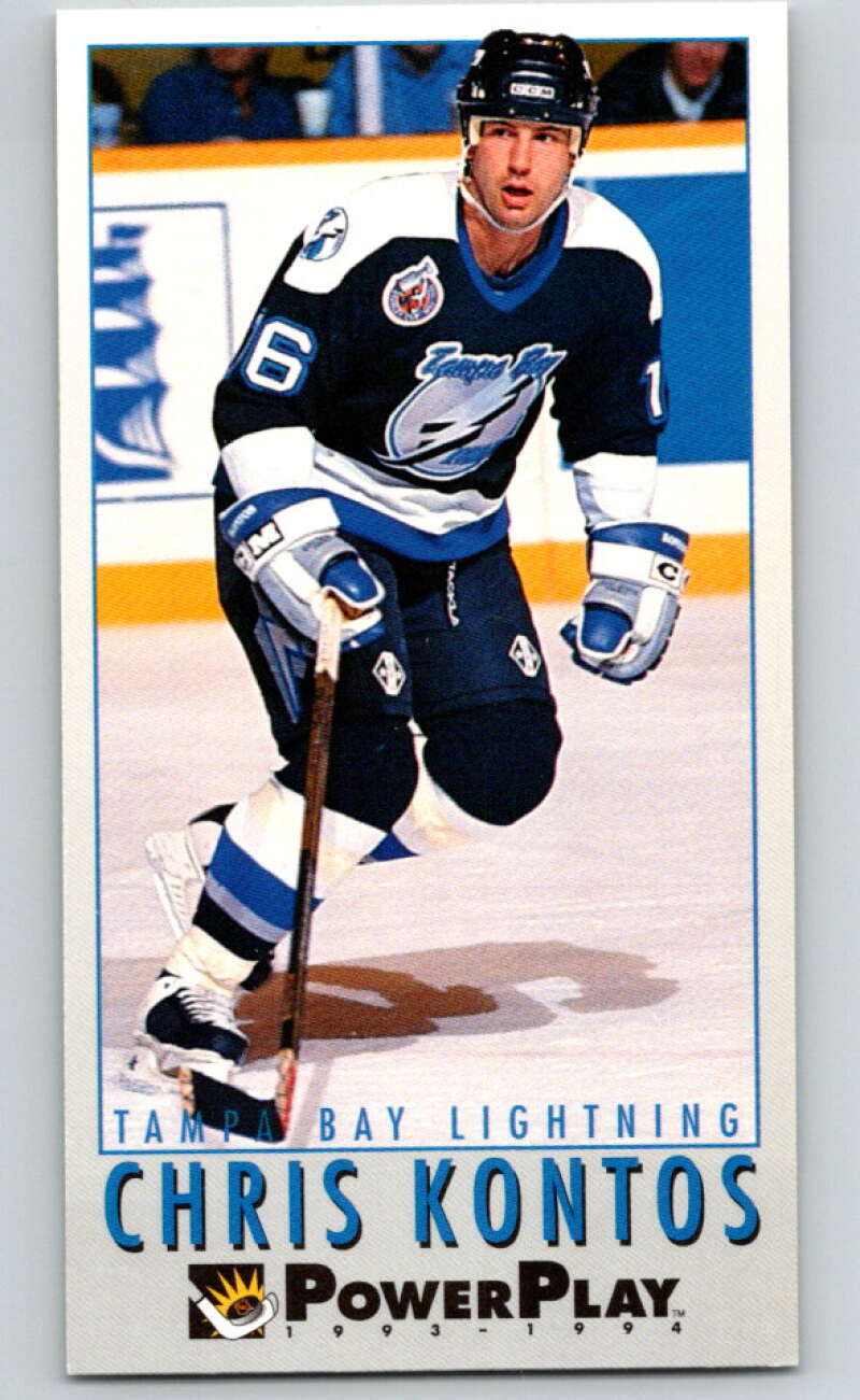 1993-94 PowerPlay #233 Chris Kontos Tampa Bay Lightning V77869 Image 1