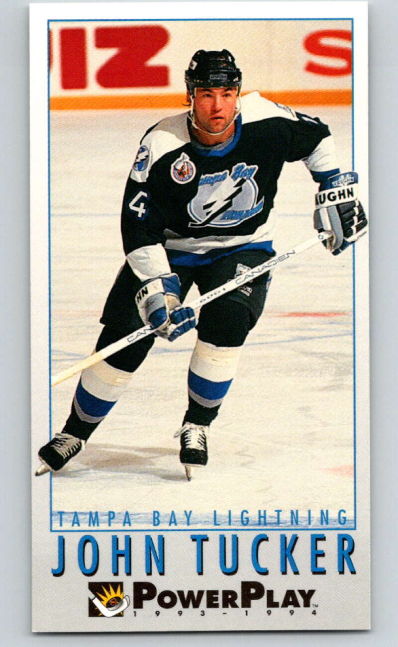 1993-94 PowerPlay #235 John Tucker Tampa Bay Lightning V77874 Image 1