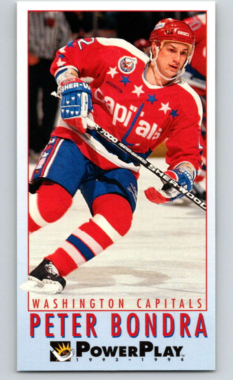 1993-94 PowerPlay #258 Peter Bondra Washington Capitals V77925 Image 1