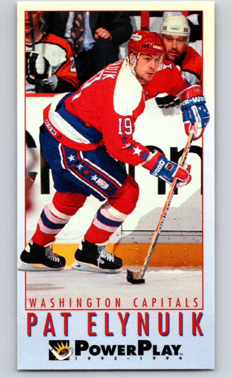 1993-94 PowerPlay #260 Pat Elynuik Washington Capitals V77930 Image 1