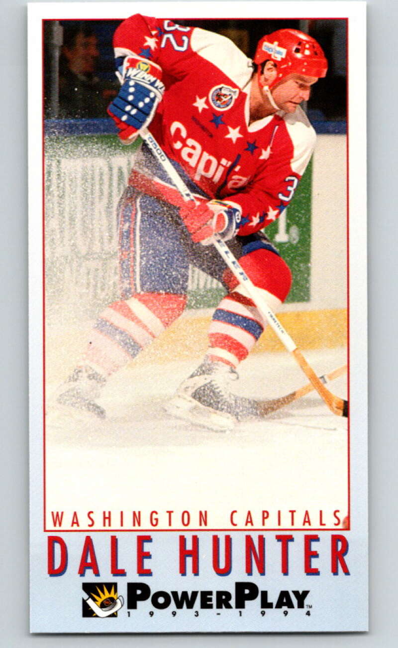 1993-94 PowerPlay #262 Dale Hunter Washington Capitals V77933 Image 1