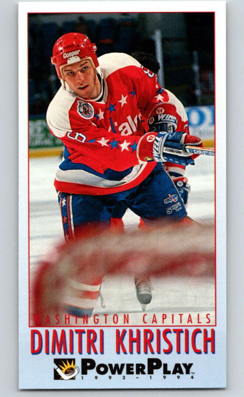 1993-94 PowerPlay #264 Dimitri Khristich Washington Capitals V77937 Image 1