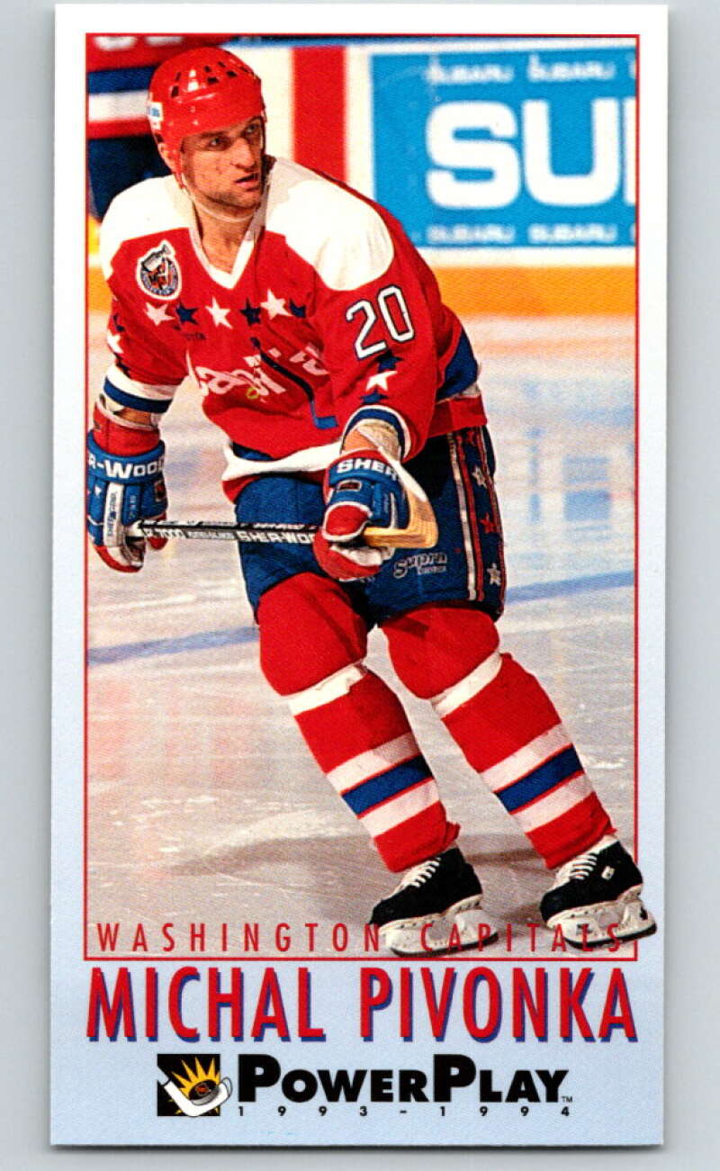 1993-94 PowerPlay #265 Michal Pivonka Washington Capitals V77939 Image 1