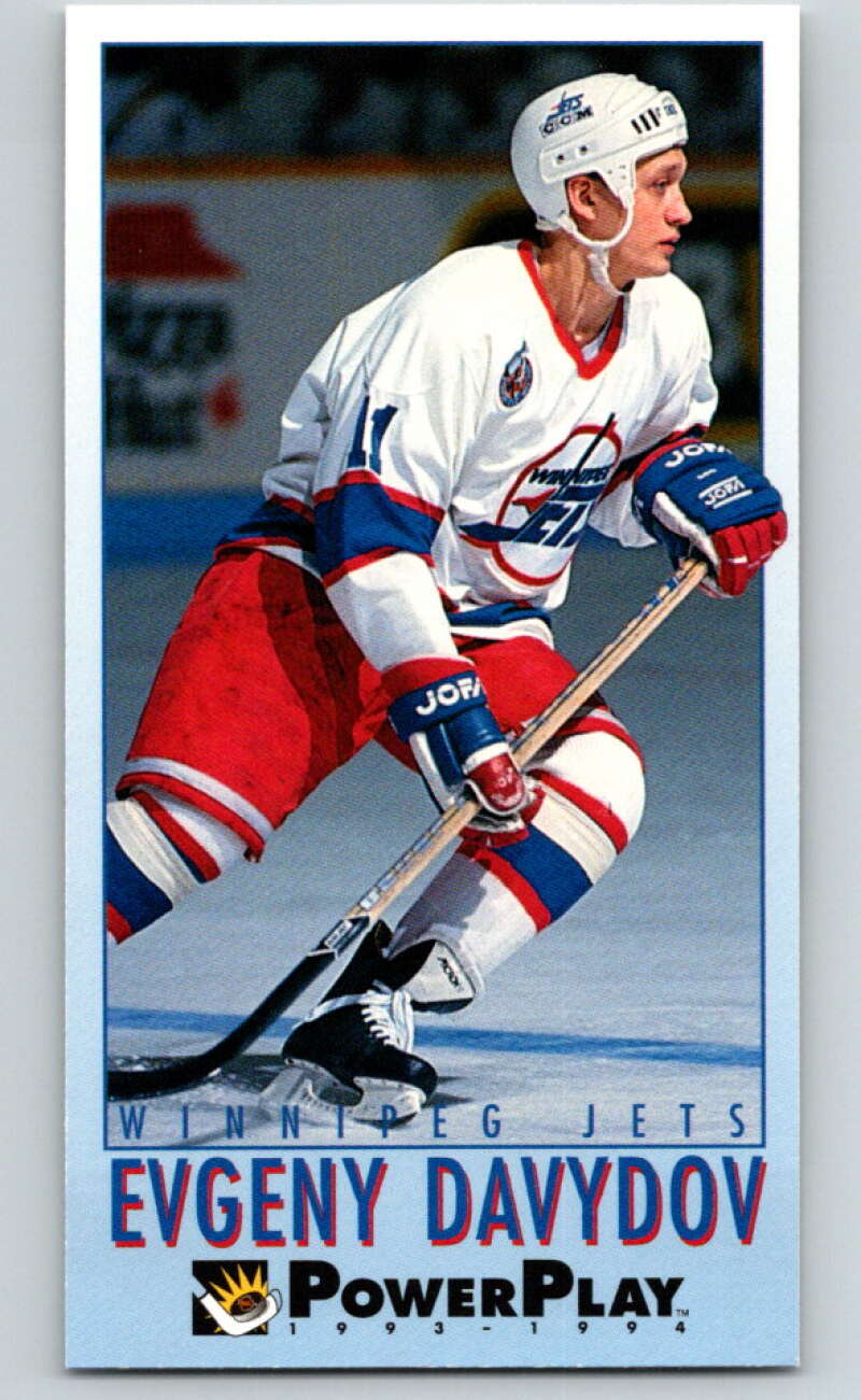 1993-94 PowerPlay #269 Evgeny Davydov Winnipeg Jets V77947 Image 1