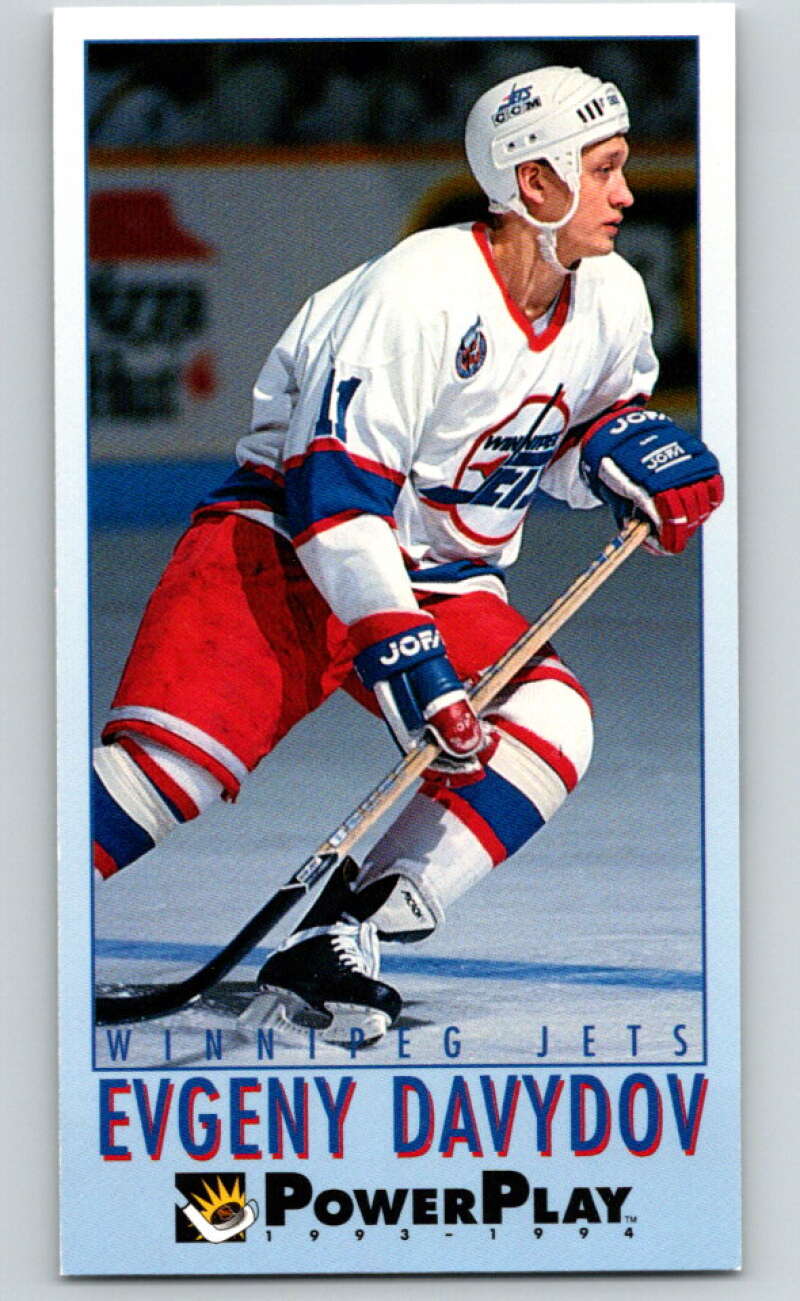 1993-94 PowerPlay #269 Evgeny Davydov Winnipeg Jets V77949 Image 1