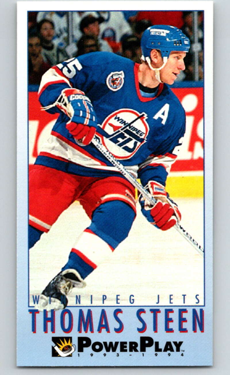 1993-94 PowerPlay #275 Thomas Steen Winnipeg Jets V77960 Image 1