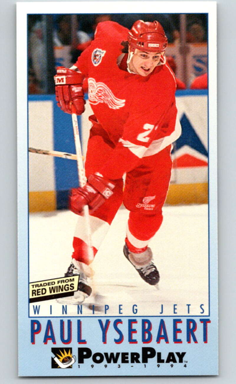 1993-94 PowerPlay #277 Paul Ysebaert Winnipeg Jets V77964 Image 1