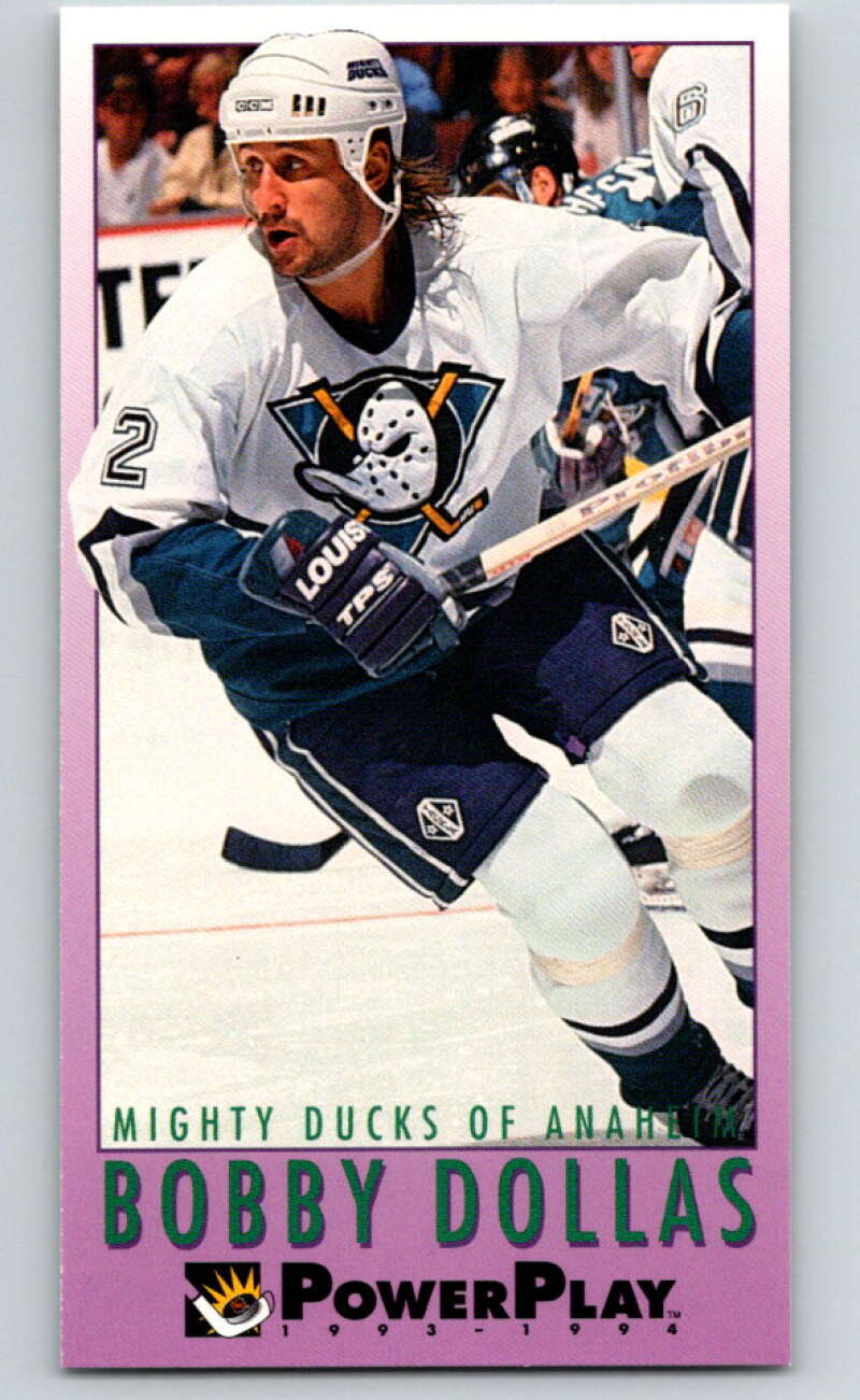1993-94 PowerPlay #283 Bobby Dollas Anaheim Ducks V77974 Image 1