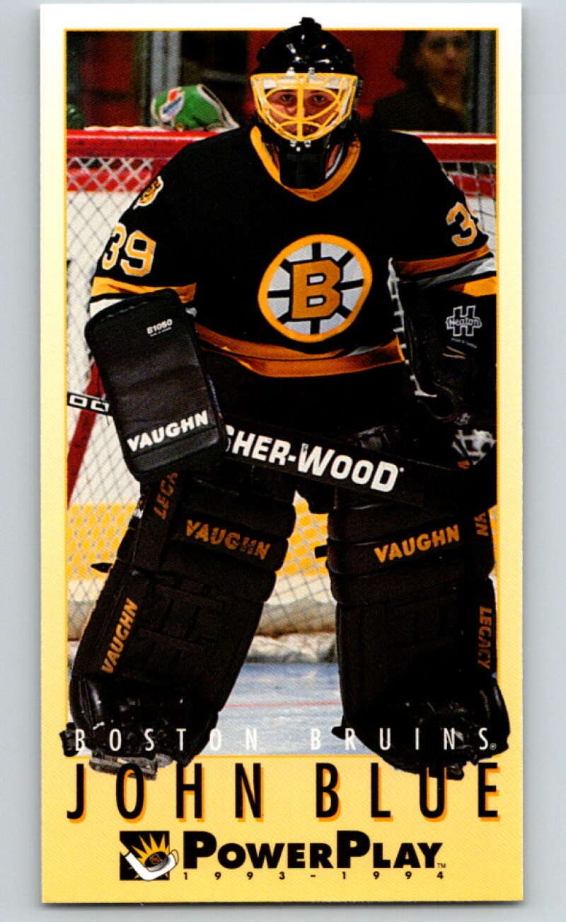 1993-94 PowerPlay #287 John Blue Boston Bruins V77978 Image 1