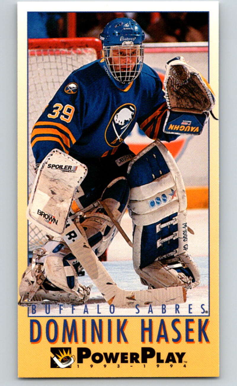 1993-94 PowerPlay #297 Dominik Hasek Buffalo Sabres V77993 Image 1