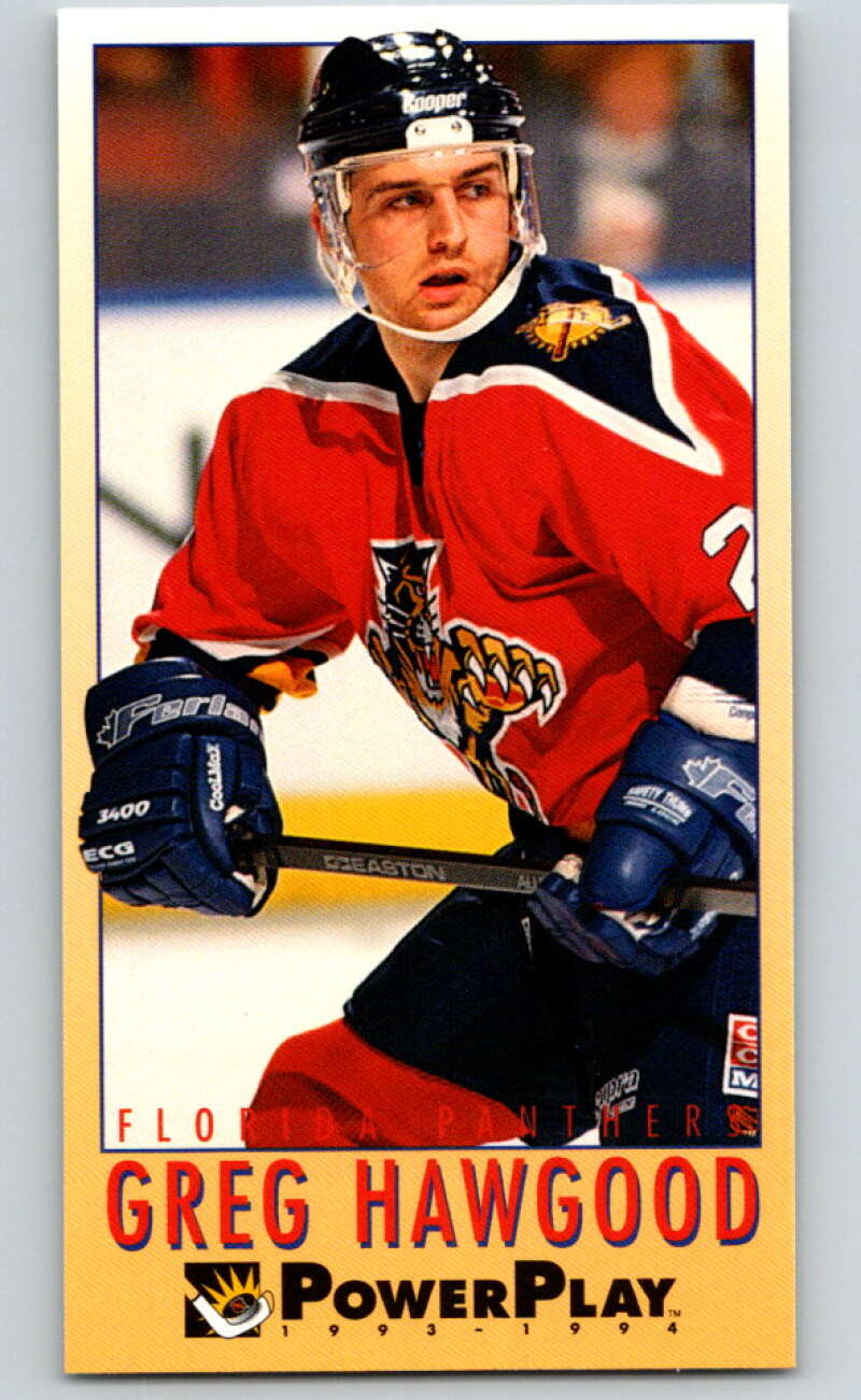 1993-94 PowerPlay #347 Greg Hawgood Florida Panthers V78044 Image 1