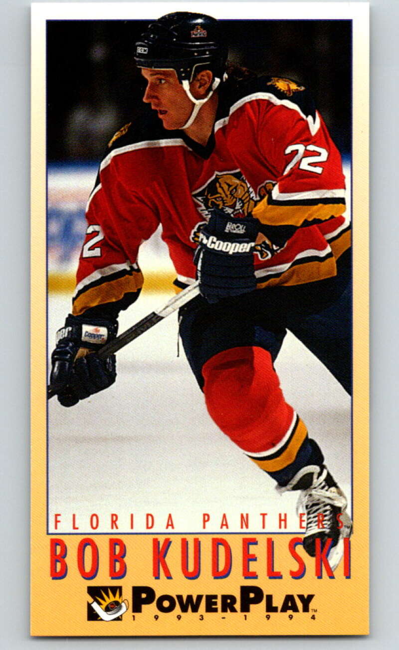 1993-94 PowerPlay #348 Bob Kudelski Florida Panthers V78045 Image 1
