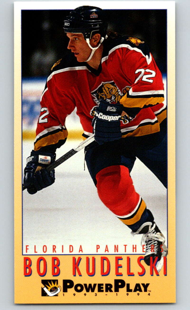 1993-94 PowerPlay #348 Bob Kudelski Florida Panthers V78046 Image 1