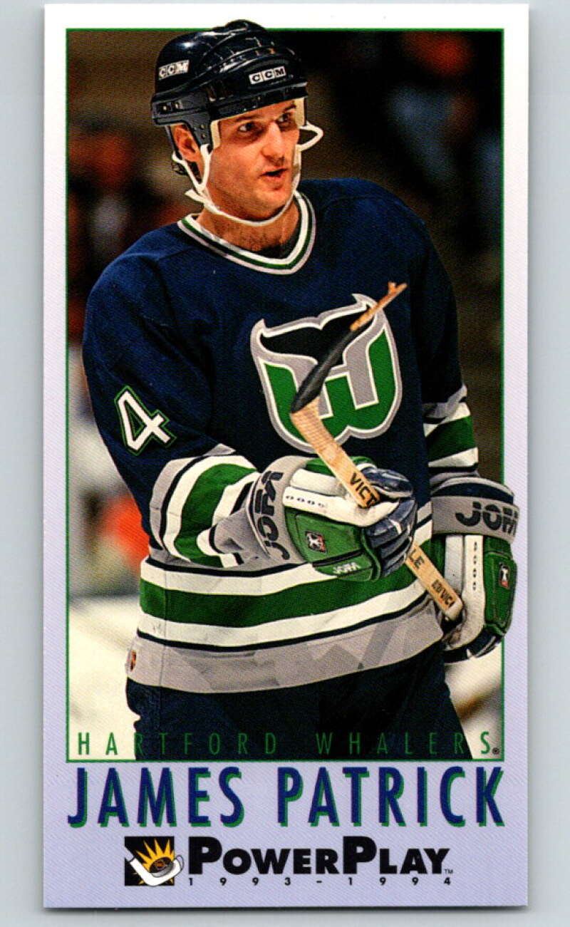 1993-94 PowerPlay #353 James Patrick Hartford Whalers V78051 Image 1