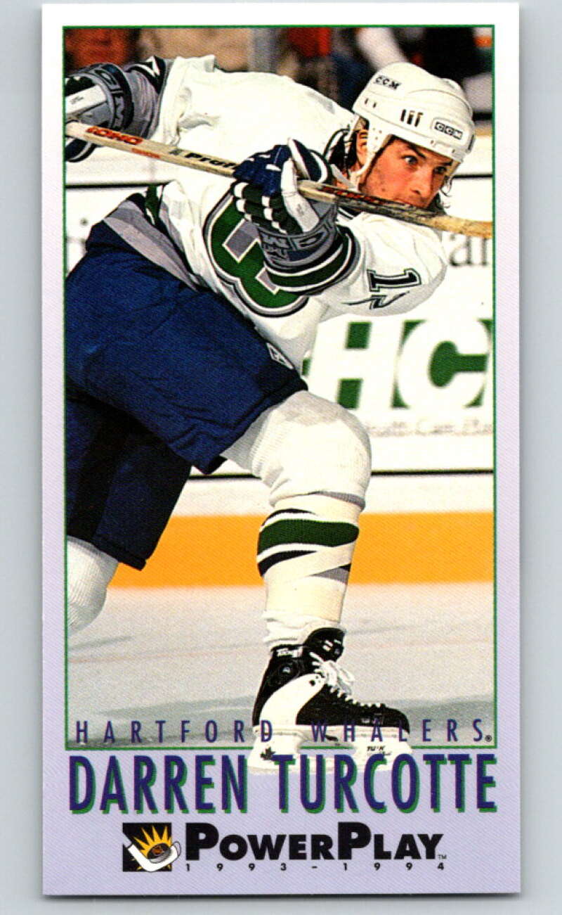 1993-94 PowerPlay #357 Darren Turcotte Hartford Whalers V78053 Image 1