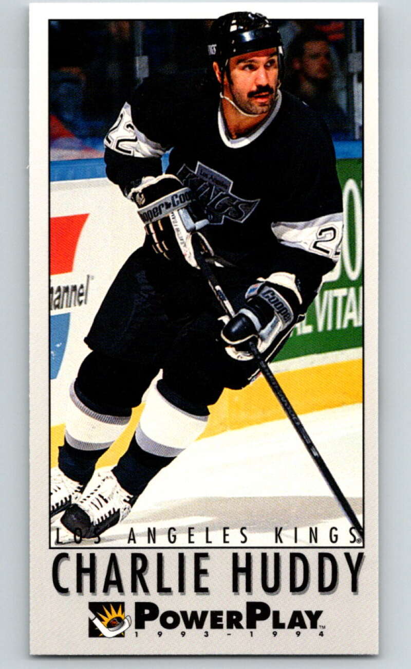 1993-94 PowerPlay #361 Charlie Huddy Los Angeles Kings V78055 Image 1