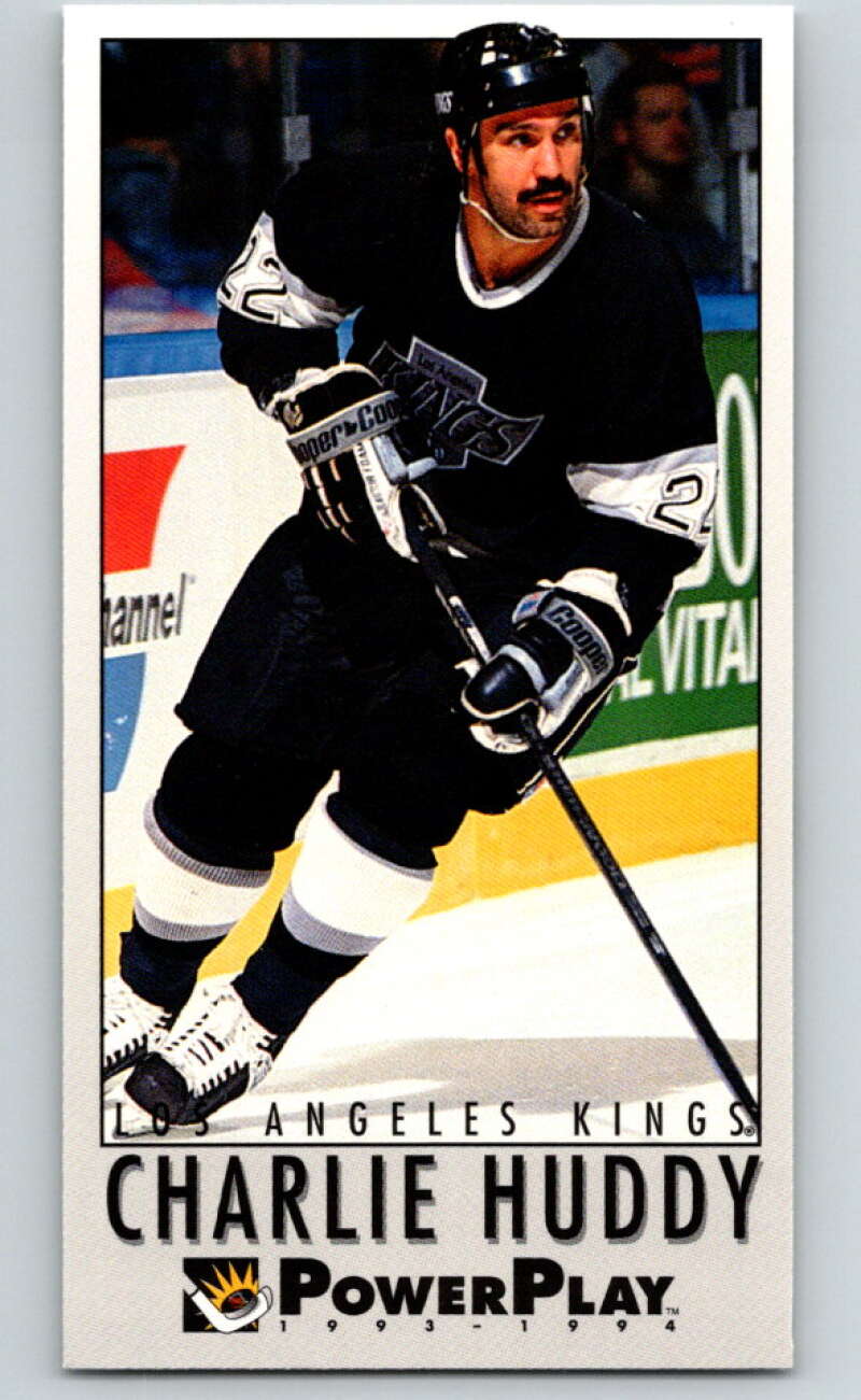 1993-94 PowerPlay #361 Charlie Huddy Los Angeles Kings V78056 Image 1