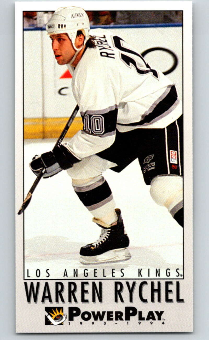 1993-94 PowerPlay #362 Warren Rychel Los Angeles Kings V78058 Image 1
