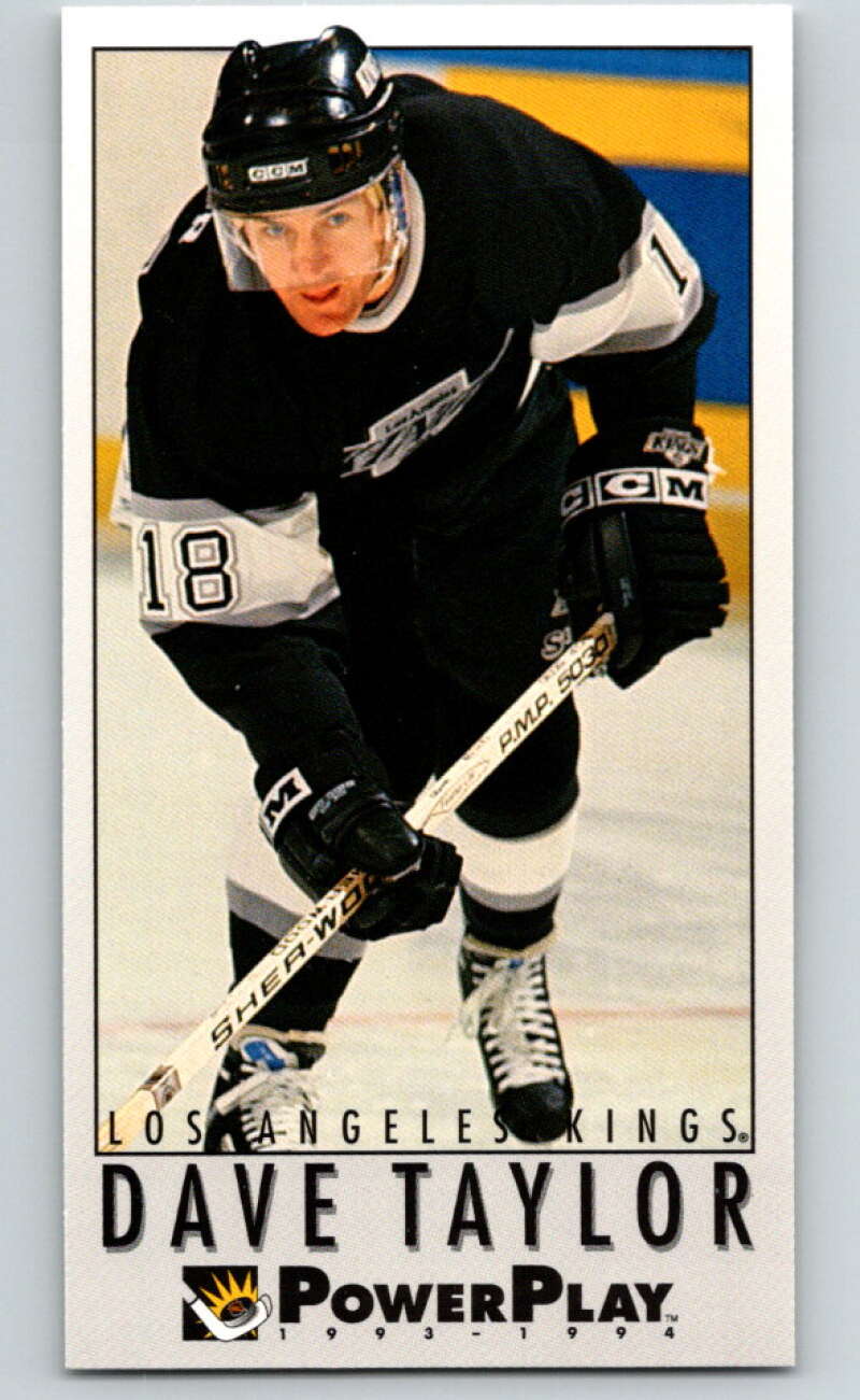 1993-94 PowerPlay #364 Dave Taylor Los Angeles Kings V78060 Image 1