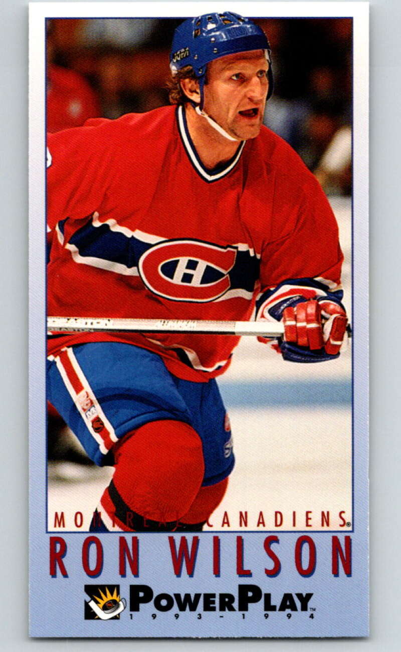 1993-94 PowerPlay #373 Ron Wilson Montreal Canadiens V78067 Image 1