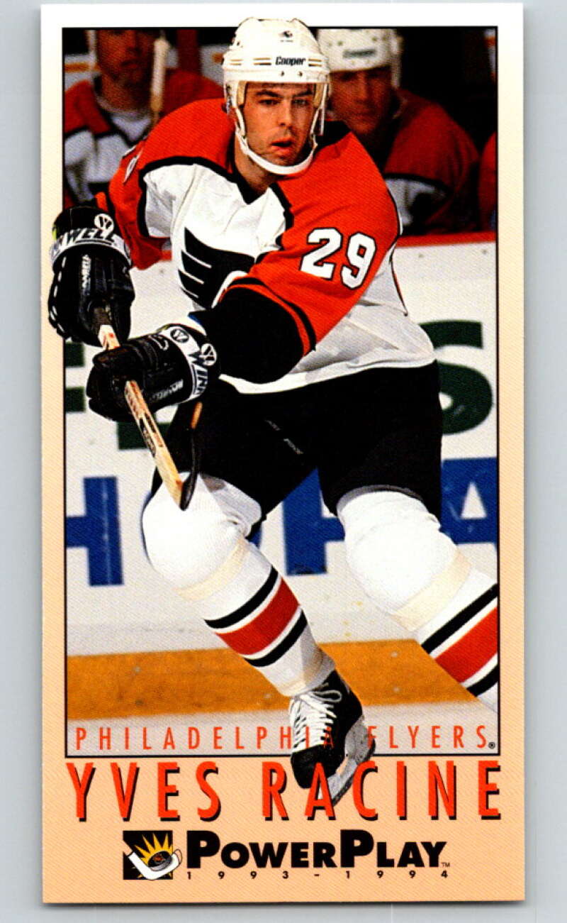 1993-94 PowerPlay #406 Yves Racine Philadelphia Flyers V78102 Image 1