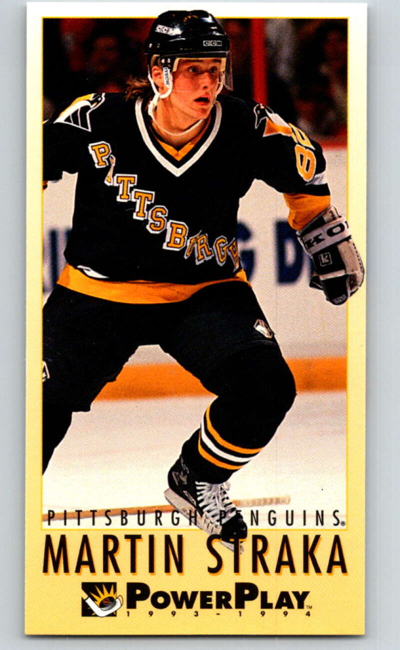 1993-94 PowerPlay #415 Martin Straka Pittsburgh Penguins V78108 Image 1