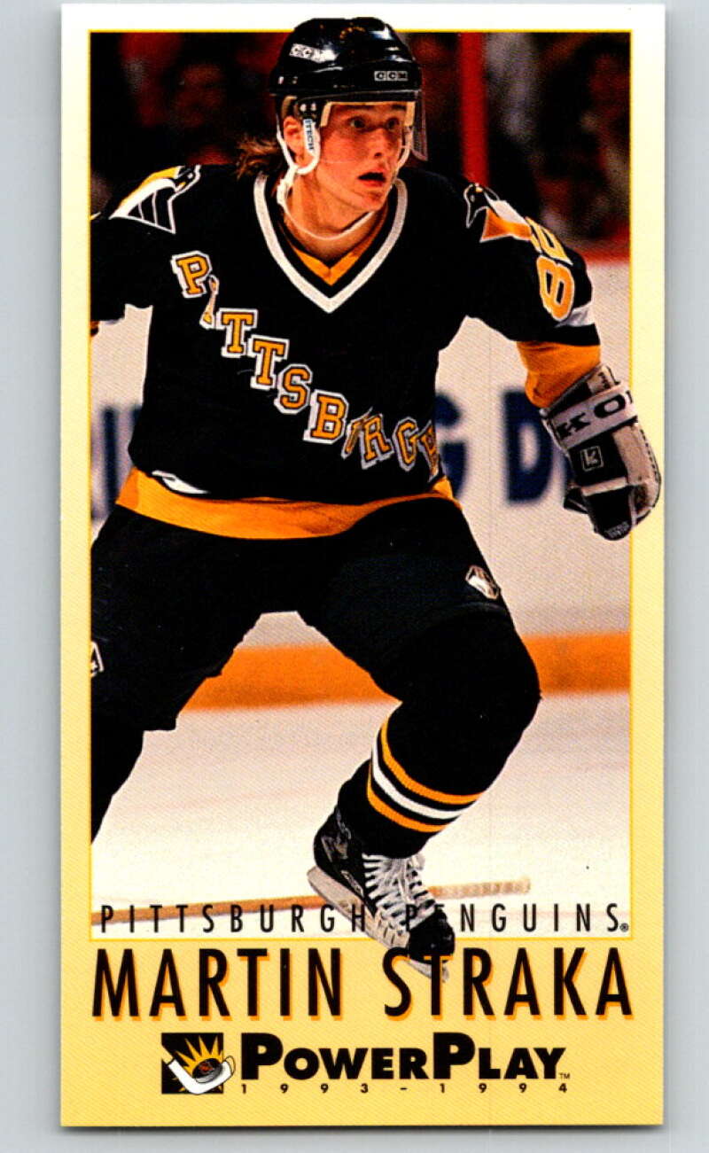 1993-94 PowerPlay #415 Martin Straka Pittsburgh Penguins V78109 Image 1