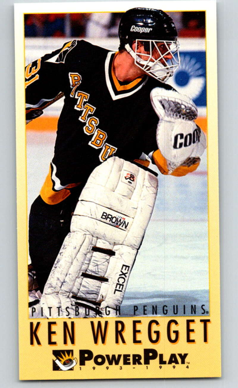 1993-94 PowerPlay #417 Ken Wregget Pittsburgh Penguins V78114 Image 1
