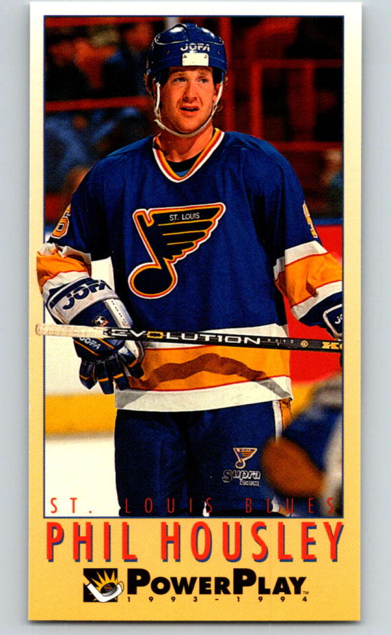 1993-94 PowerPlay #427 Phil Housley St. Louis Blues V78121 Image 1