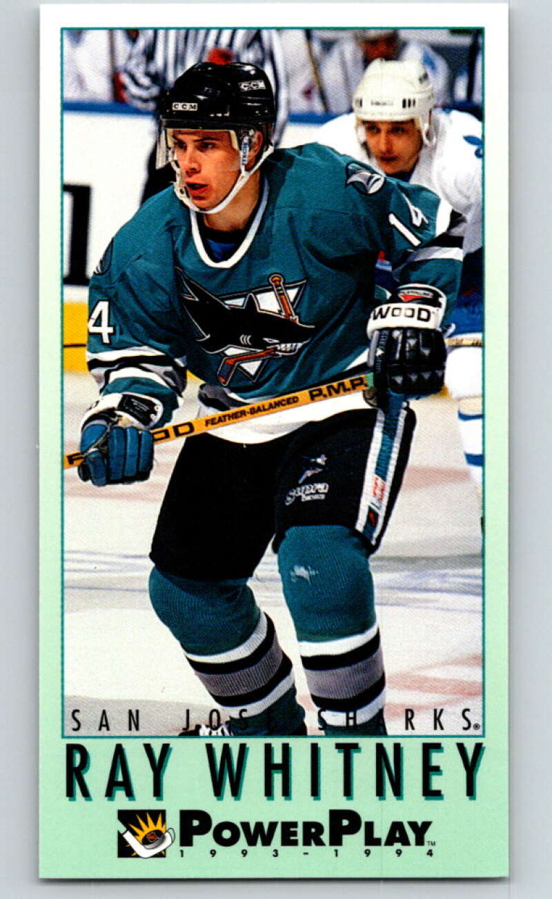 1993-94 PowerPlay #439 Ray Whitney San Jose Sharks V78134 Image 1