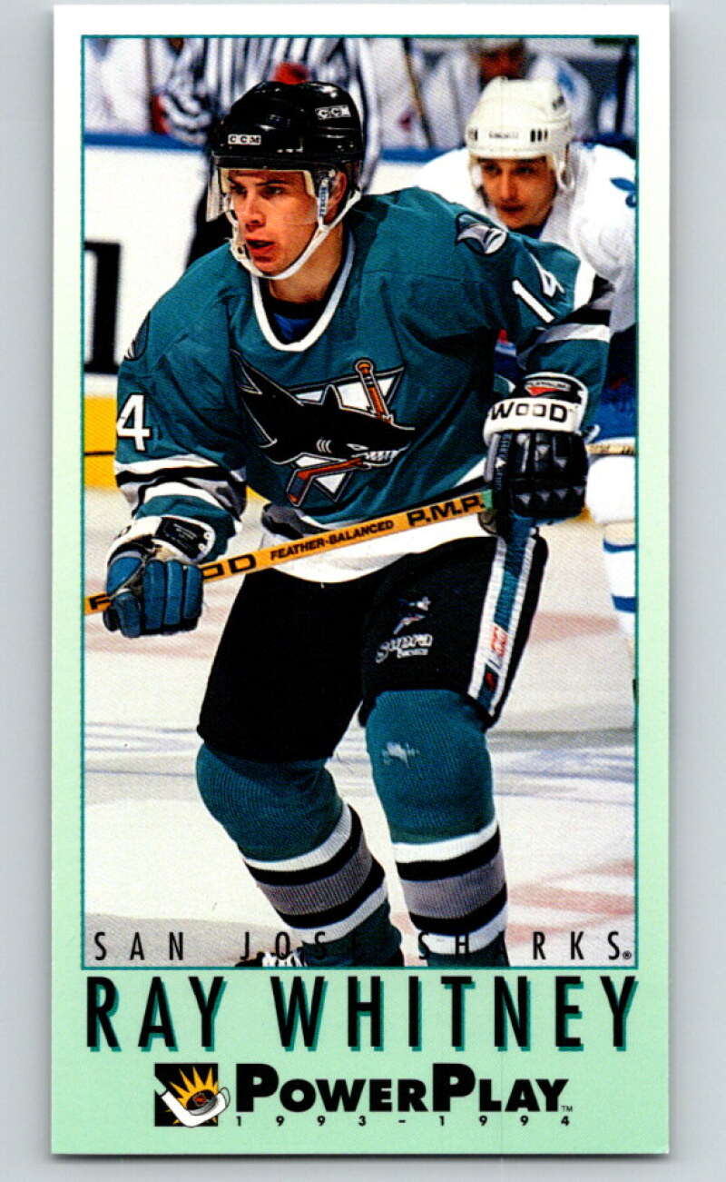 1993-94 PowerPlay #439 Ray Whitney San Jose Sharks V78135 Image 1