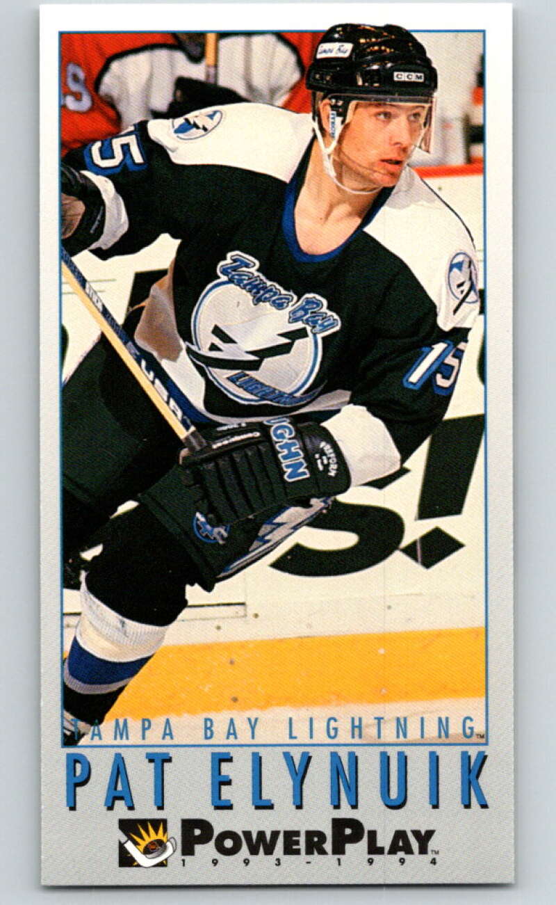 1993-94 PowerPlay #442 Pat Elynuik Tampa Bay Lightning V78137 Image 1