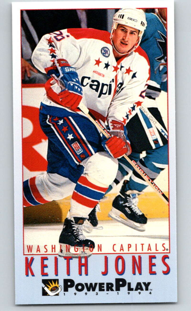 1993-94 PowerPlay #466 Keith Jones Washington Capitals V78163 Image 1