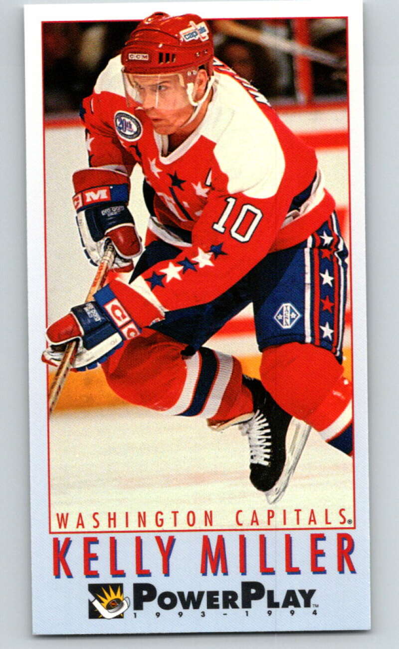 1993-94 PowerPlay #468 Kelly Miller Washington Capitals V78165 Image 1