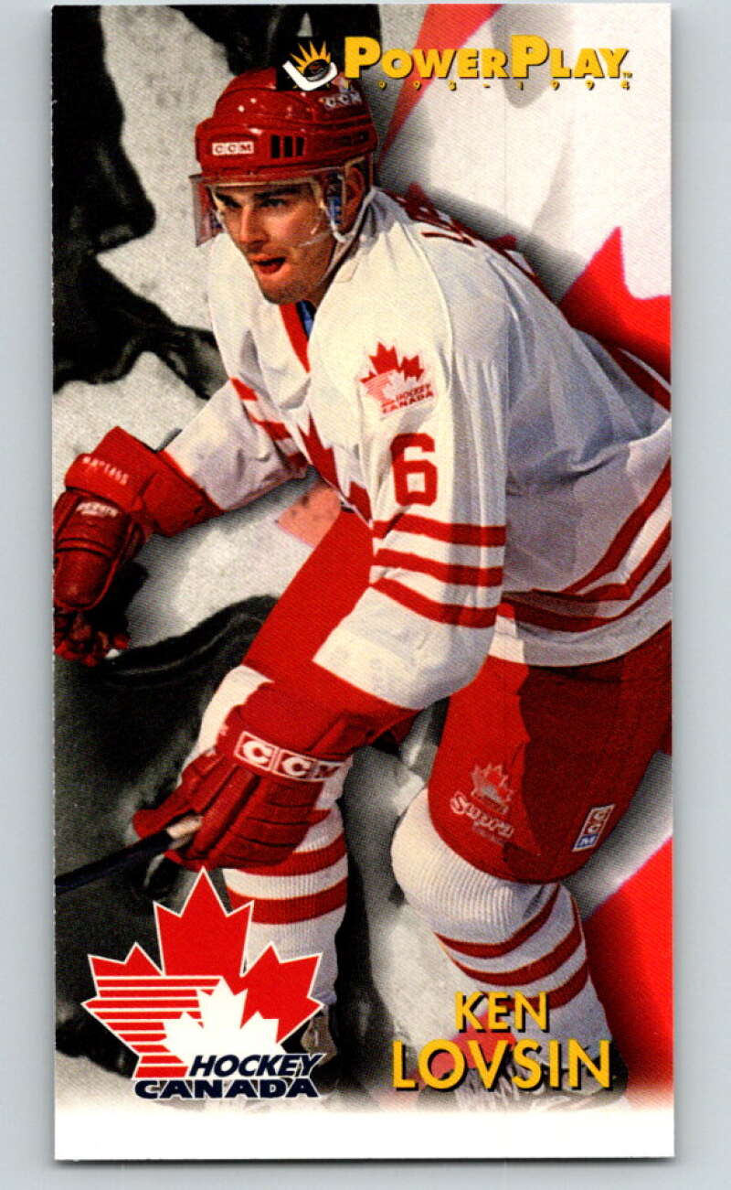 1993-94 PowerPlay #487 Ken Lovsin RC Rookie V78182 Image 1