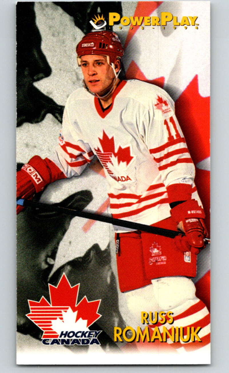 1993-94 PowerPlay #492 Russ Romaniuk V78188 Image 1
