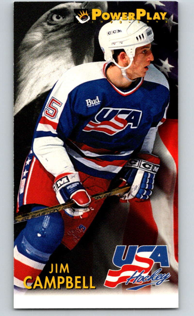 1993-94 PowerPlay #499 Jim Campbell V78194 Image 1